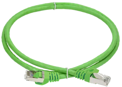ITK Коммутационный шнур кат. 6 FTP LSZH 1м зеленый