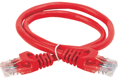 ITK Коммутационный шнур кат. 6 UTP PVC 7м красный