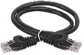 ITK Коммутационный шнур кат. 6 UTP PVC 7м черный
