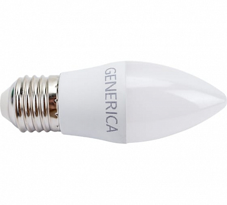 Лампа LED C35 свеча 12Вт 230В 4000К E27 GENERICA