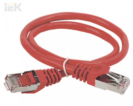 ITK Коммутационный шнур кат. 6 FTP LSZH 0,5м красный