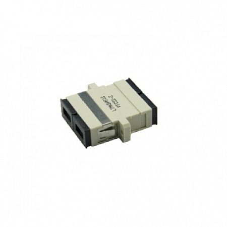 LinkBasic FFC22-2 Адаптер оптический, двойной разъём SC,duplex, цвет бежевый