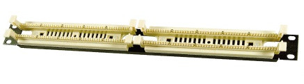 LinkBasic WB100-A4 Кроссовая панель типа 110, 19&quot;, 1U, 100-парная