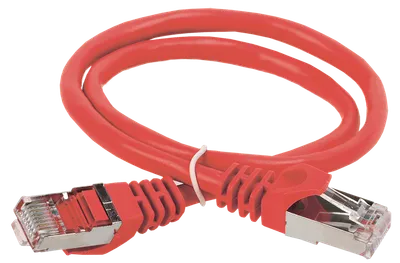 ITK Коммутационный шнур (патч-корд), кат.5Е FTP, 3м, красный
