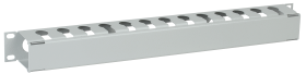 ITK Кабельный органайзер с крышкой 19&quot; 1U, серый