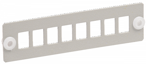ITK Панель для 8-ми оптических адаптеров (SC или LC-Duplex в 19&quot; кросс)
