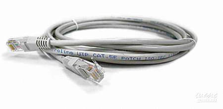 Molex PCD-01001-0E Патч корд UTP 568 5E LSOH 1м, серый