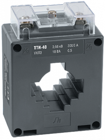 Трансформатор тока ТТИ-40 500/5А 10ВА класс 0,5 IEK