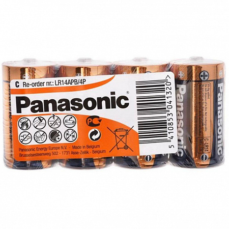 Panasonic LR20 Alkaline Power батарейка(4 шринк)