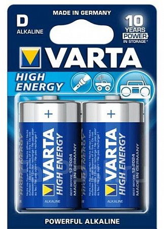 Varta HIGH ENERGY/LONGLIFE POWER 4920 LR20 BL2 батарейка