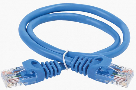 LinkBasic Cat 5E UTP патч корд, 3m, цвет голубой