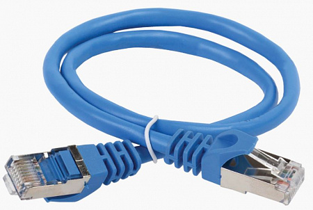 LinkBasic Cat 5E FTP патч корд, 2m, цвет голубой
