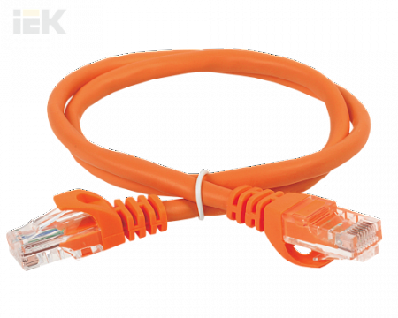 ITK Коммутационный шнур (патч-корд), кат.5Е UTP, 3м, оранжевый