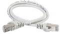 ITK Коммутационный шнур (патч-корд), кат.5Е FTP, 0,5м, серый