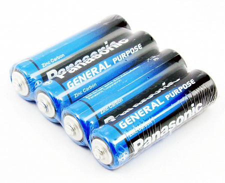 Panasonic R03 Gen.Purpose батарейка(4 шринк)