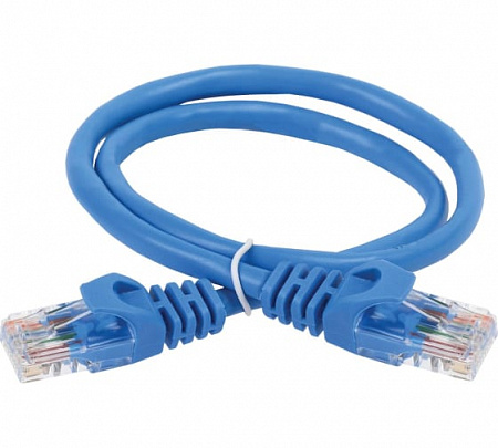 ITK Коммутационный шнур кат. 6 FTP PVC 3м синий
